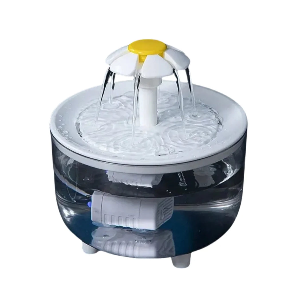 【流れる天然水】静音ペット用自動給水器 1.2L（猫・小型犬用）